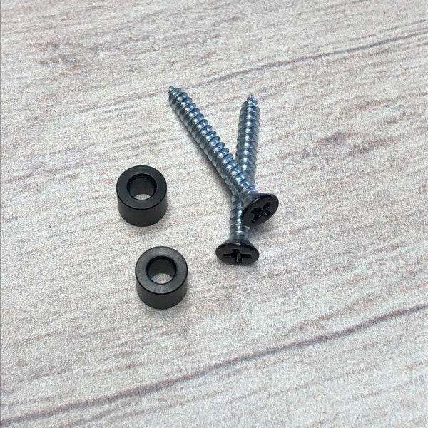 Extra Matching Screws and Plastic Spacers set of 2