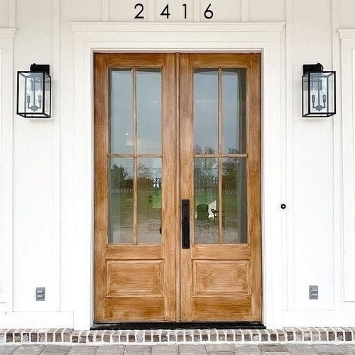 5 Inch Modern House Numbers Letters - Etsy