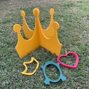 Princess Crown Ring Toss for Party or Wedding