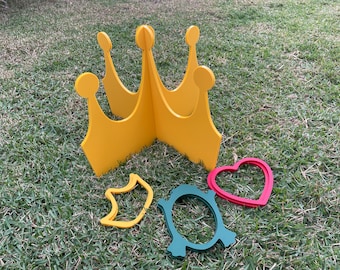 Princess Crown Ring Toss for Party or Wedding