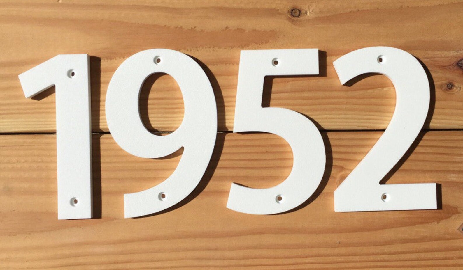 8 Inch Bold House Numbers | Etsy