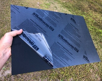 King Starboard 1/4" x 13.625" x 20" PLASTIC Colored Marine Sheet