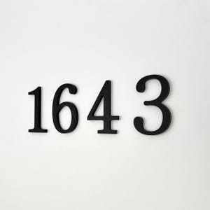 Numeri civici tradizionali moderni da 3 pollici