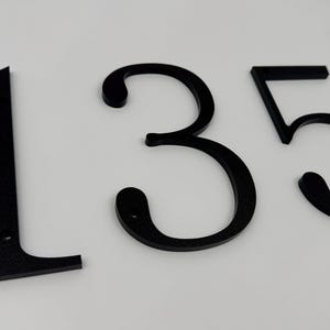 Numeri civici tradizionali moderni da 6 pollici