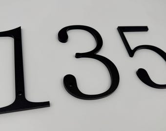 6 inch traditionele moderne huisnummerletters