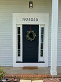 6 inch Modern House Numbers and Letters