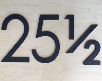 18 inch Modern House Numbers Letters
