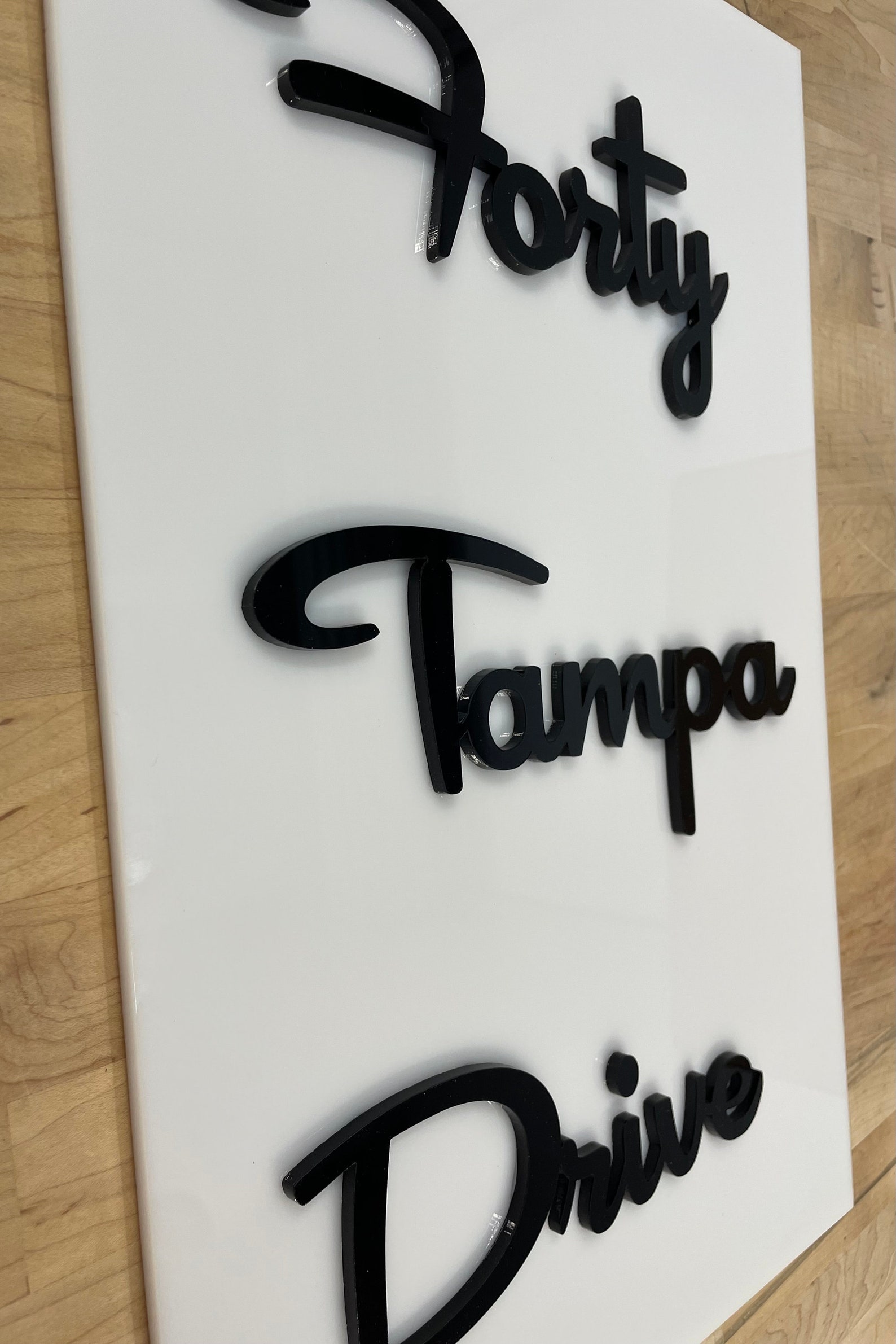 Custom Acrylic Laser Cut-out Sign - Etsy