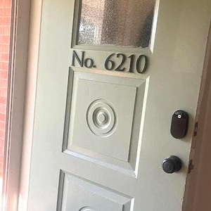 3 inch Roman House Numbers Letters