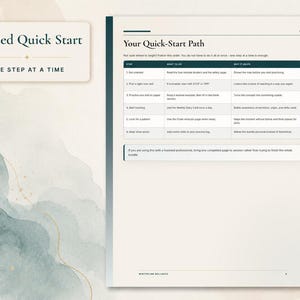 DBT Skills Bundle Printable | Wise Mind Stop Tipp Diary Card, Fillable Therapy Worksheets PDF imagen 5