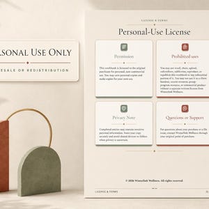 People Pleasing Recovery Workbook for Adults with Scripts and Trackers | Printable Fillable PDF image 9