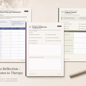 OCD Support Worksheet Pack | Intrusive Thoughts, ERP & Fear Ladder Notes | Printable PDF (Digital Download) image 8