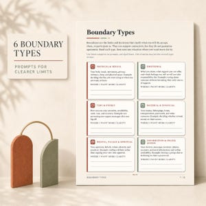 People Pleasing Recovery Workbook for Adults with Scripts and Trackers | Printable Fillable PDF image 6