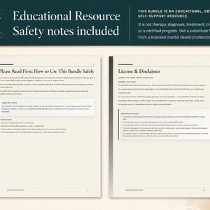 DBT Skills Bundle Printable | Wise Mind Stop Tipp Diary Card, Fillable Therapy Worksheets PDF imagen 8