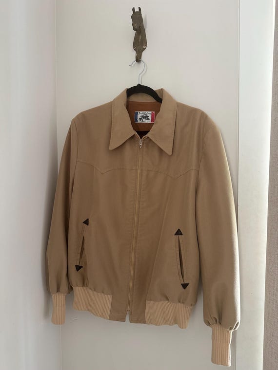 Vintage Brad Whitney "California" style western Bomber Jacket