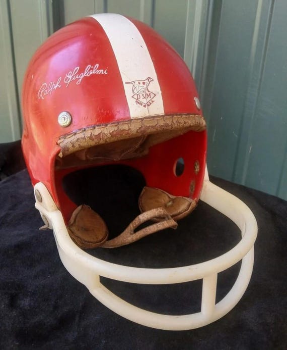 Vintage 1950s Football Helmets Draper & Maynard Lucky… - Gem