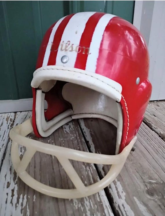 Vintage 1950s Football Helmets Draper & Maynard Lucky… - Gem