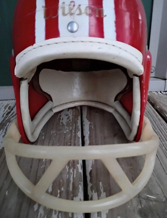 Vintage 1950s Football Helmets Draper & Maynard Lucky… - Gem