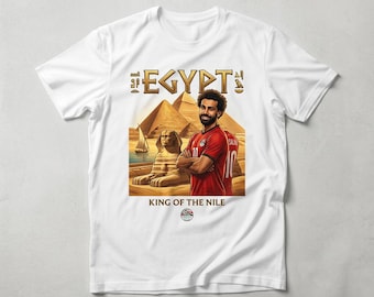 Egypt Pharaoh Pyramid Football Fan T-Shirt | Unisex Soccer Match Day Tee