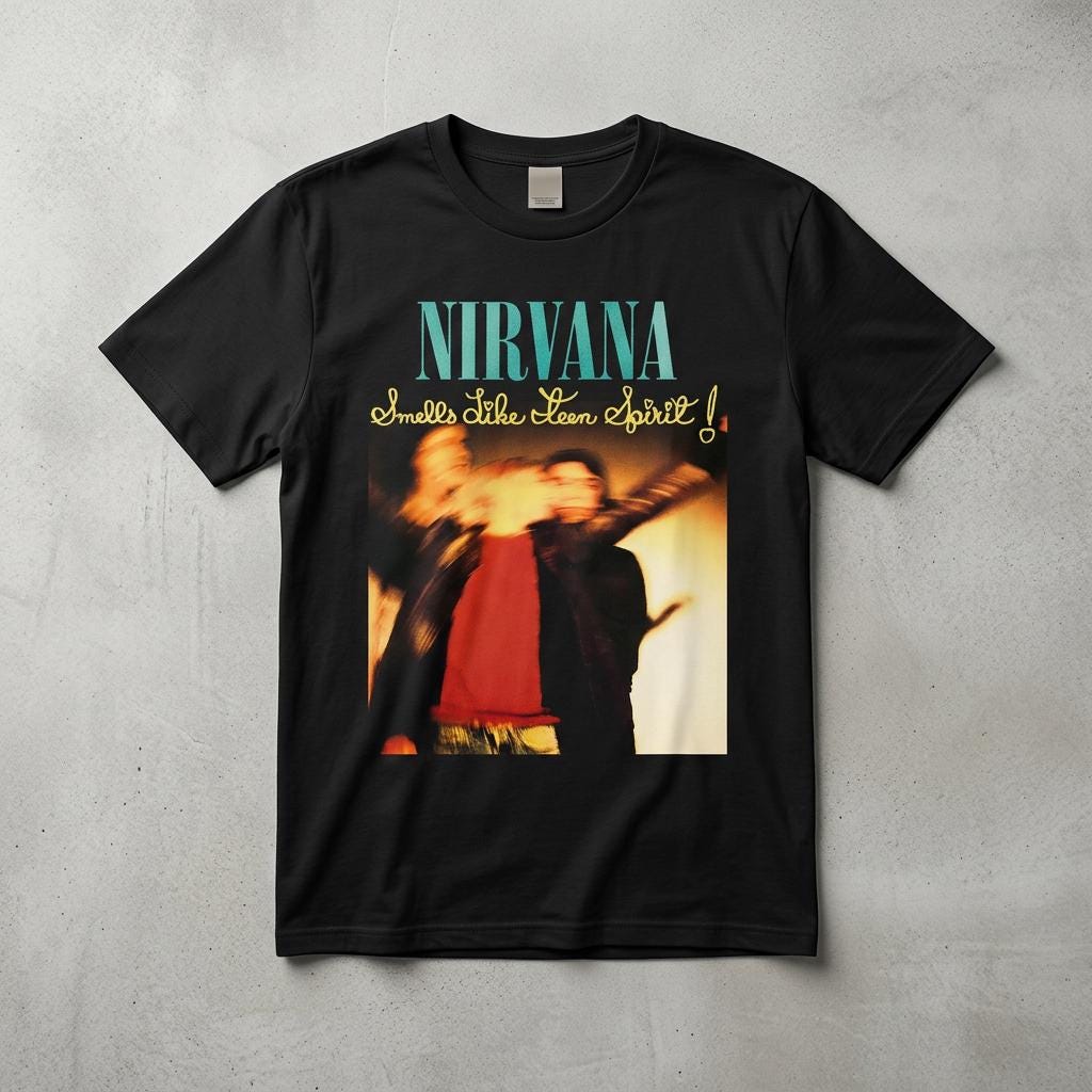 Nirvana Smells Like Teen Spirit Shirt - Etsy
