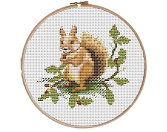 Crocette A Gogo The Little Squirrel - Cross Stitch Pattern - View #4
