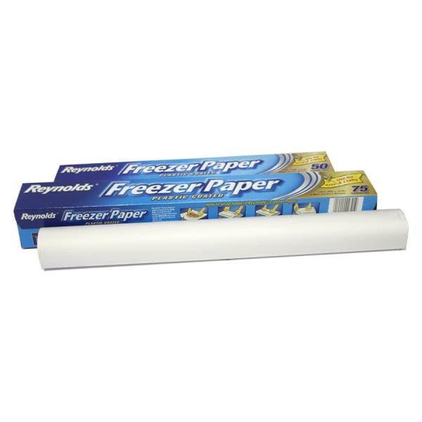 Reynolds Freezer Paper Full Roll in Box. Plastic Coated. Choose 38.1cm Wide  X 12.1m OR 45.7cm Wide X 15.2 M 