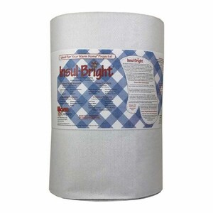 Insul Bright needle punched insulating heat resistant wadding batting 55cm wide sold by the metre.