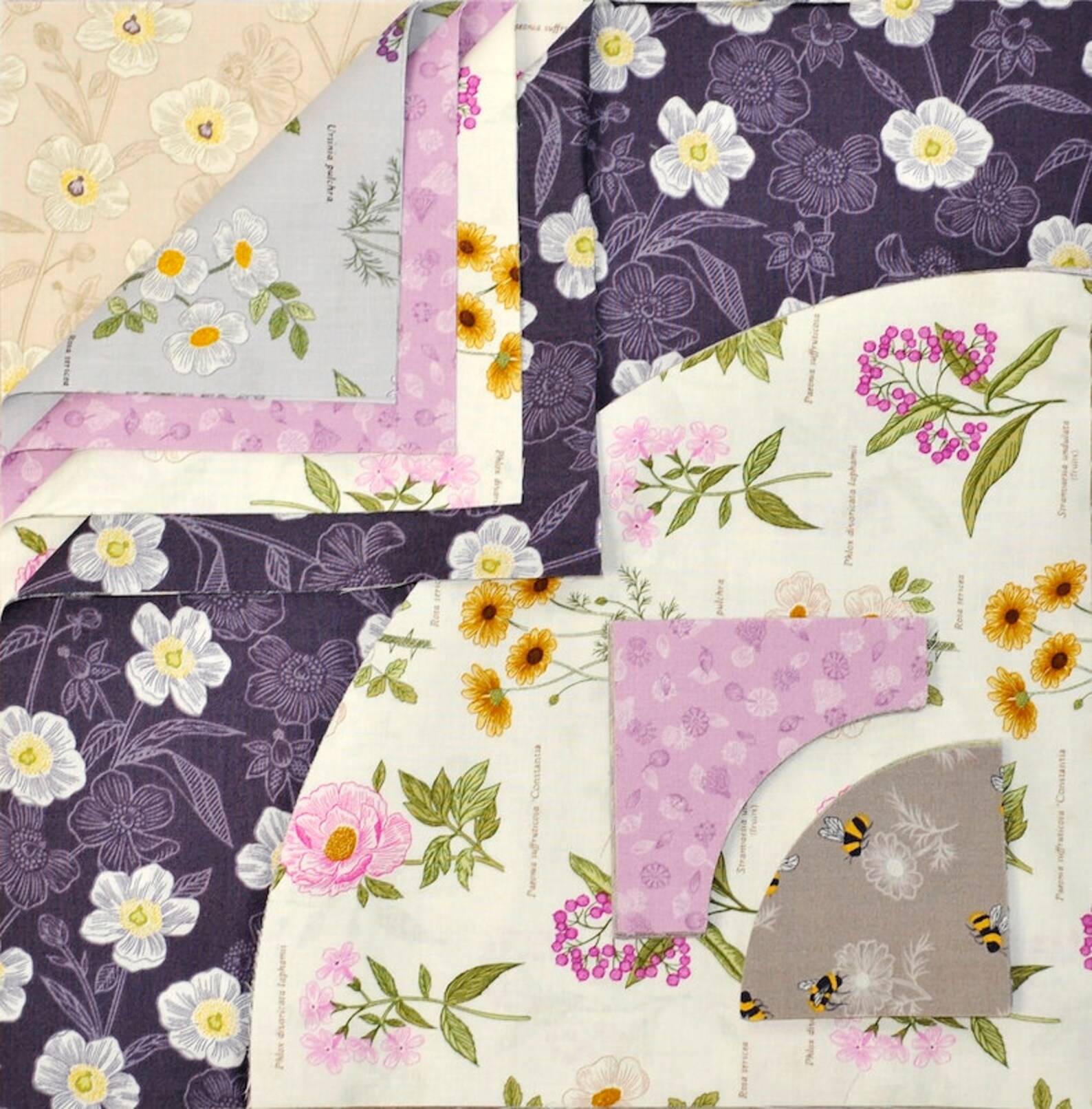 Matilda's Own Drunkard's Path Patchwork Quilting Etsy