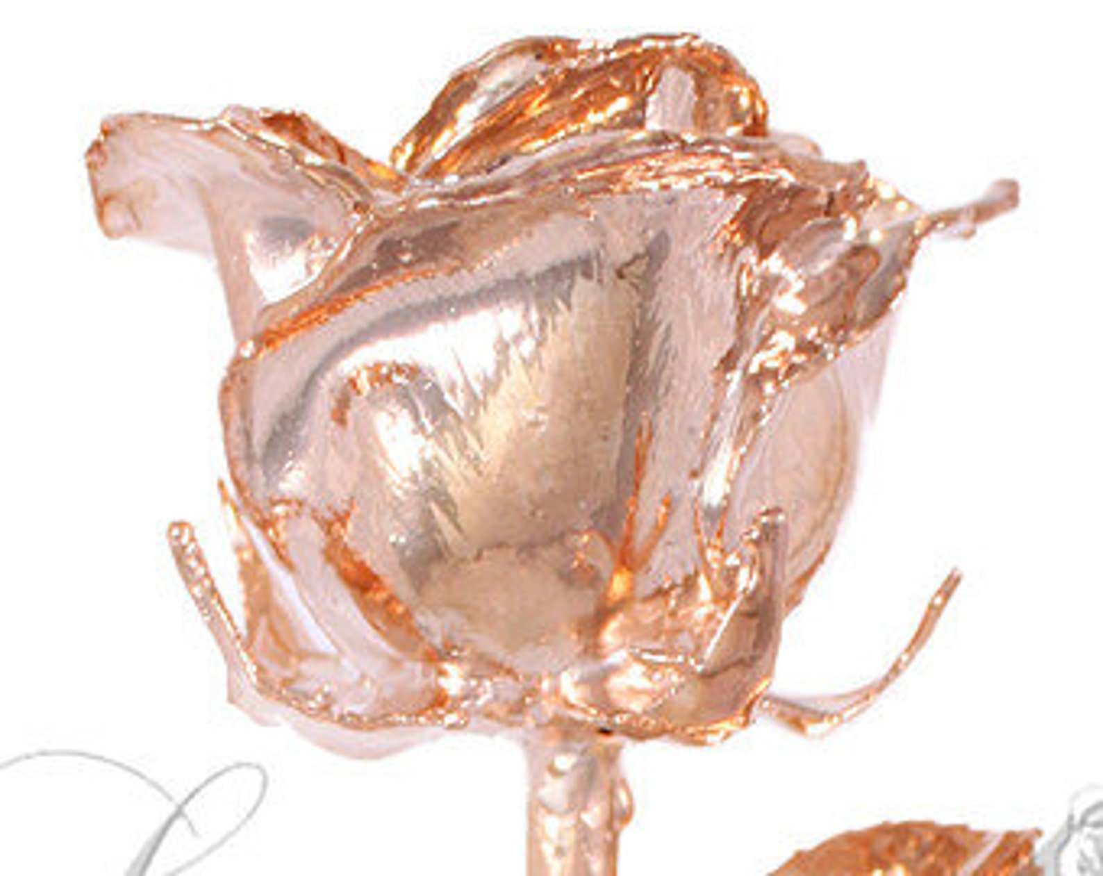 24 Karat Rose Gold Dipped Love Valentine