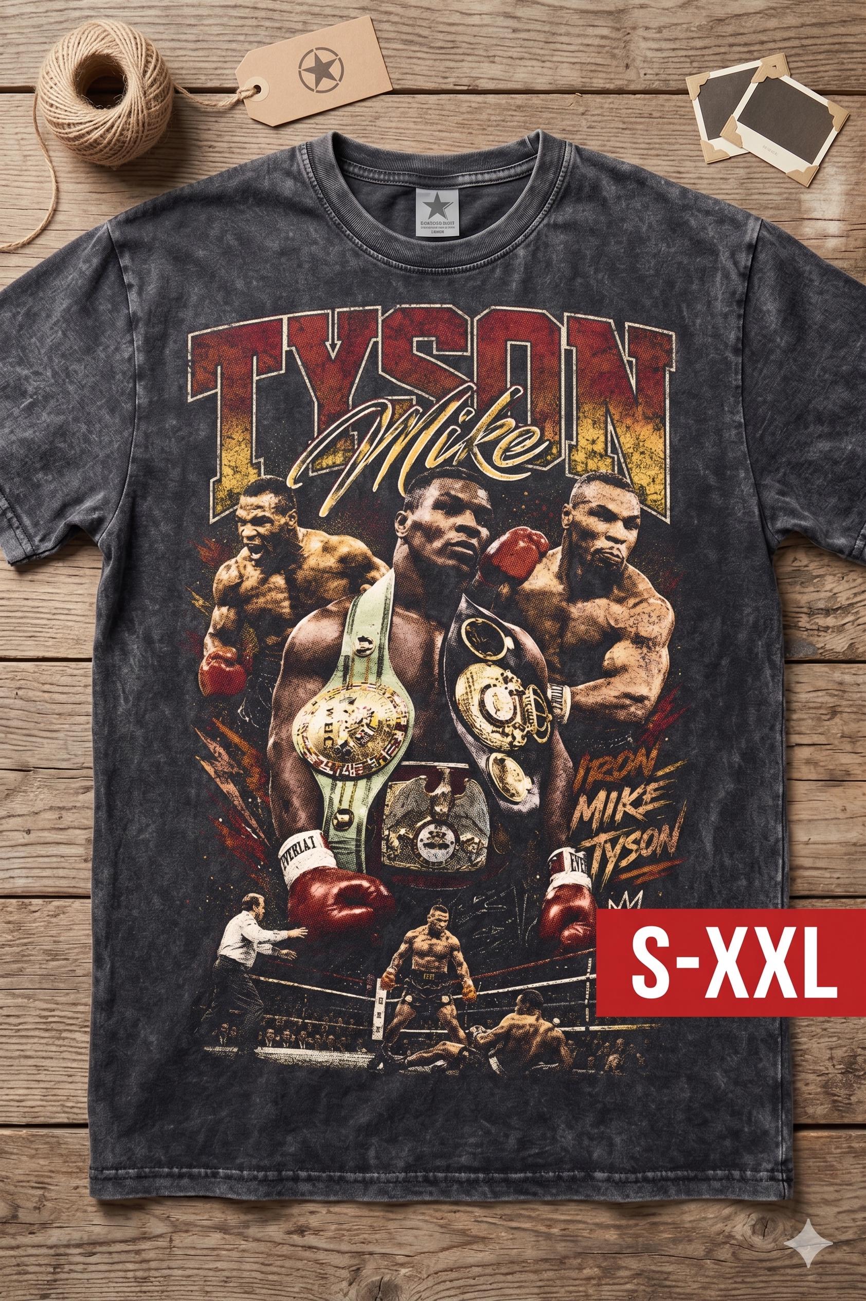 Vintage Mike Tyson 90s Shirt - Etsy