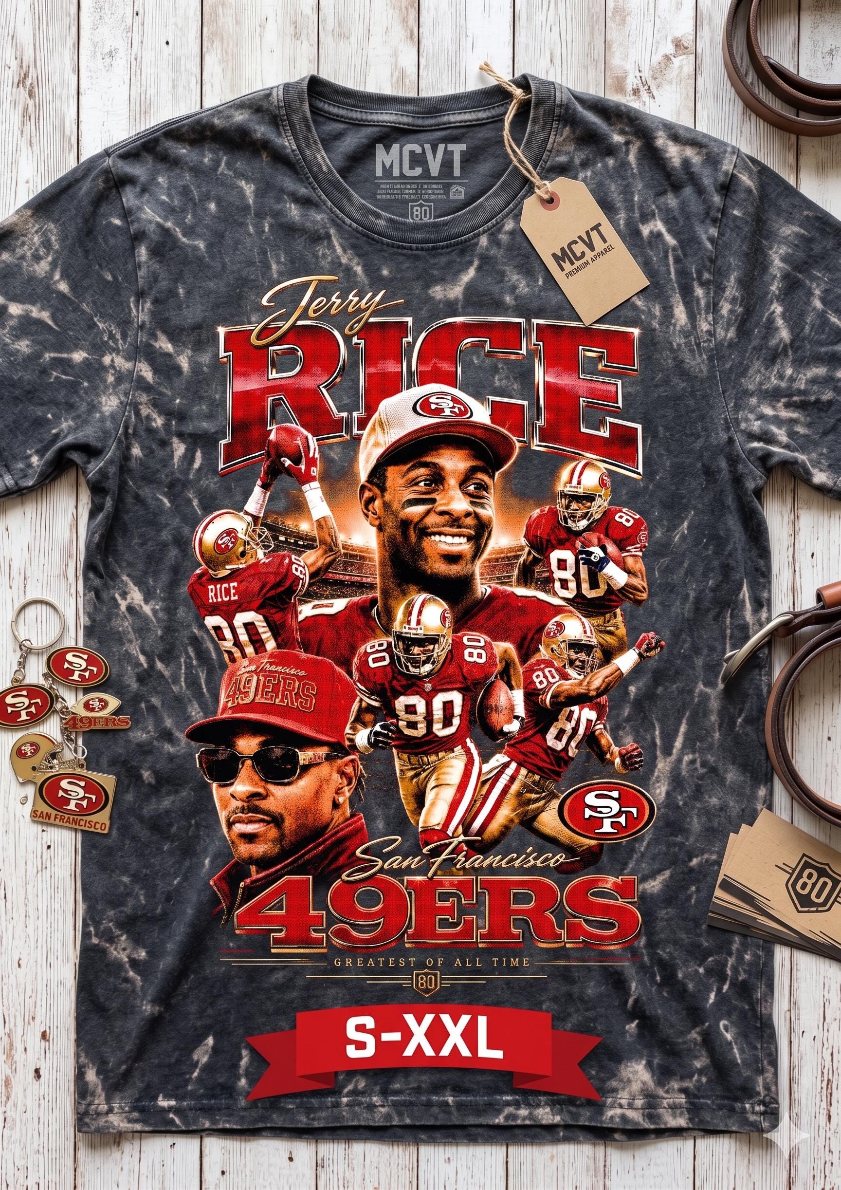 Jerry Rice Vintage Shirt - Etsy