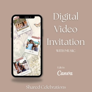 Digital Proposal  Will You be my Bridesmaid?, Canva Template, Bridesmaid Proposal Card Bridesmaid Video, Animated Bridesmaid Proposal Ecard