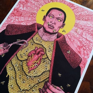 Di mi nombre - Saint Candyman - Tony Todd - Impresión de bellas artes