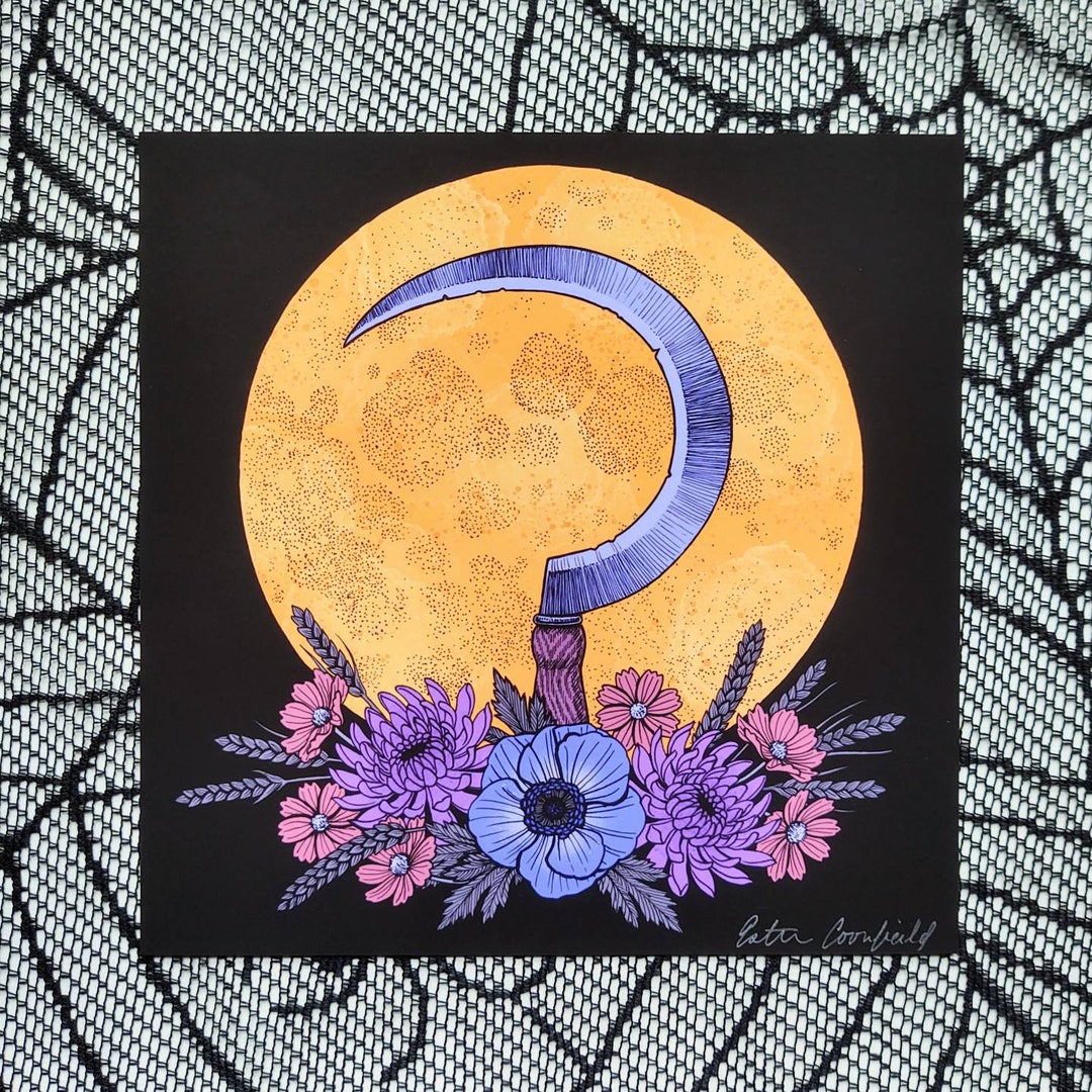 Harvest Moon - Fine Art Print - Etsy