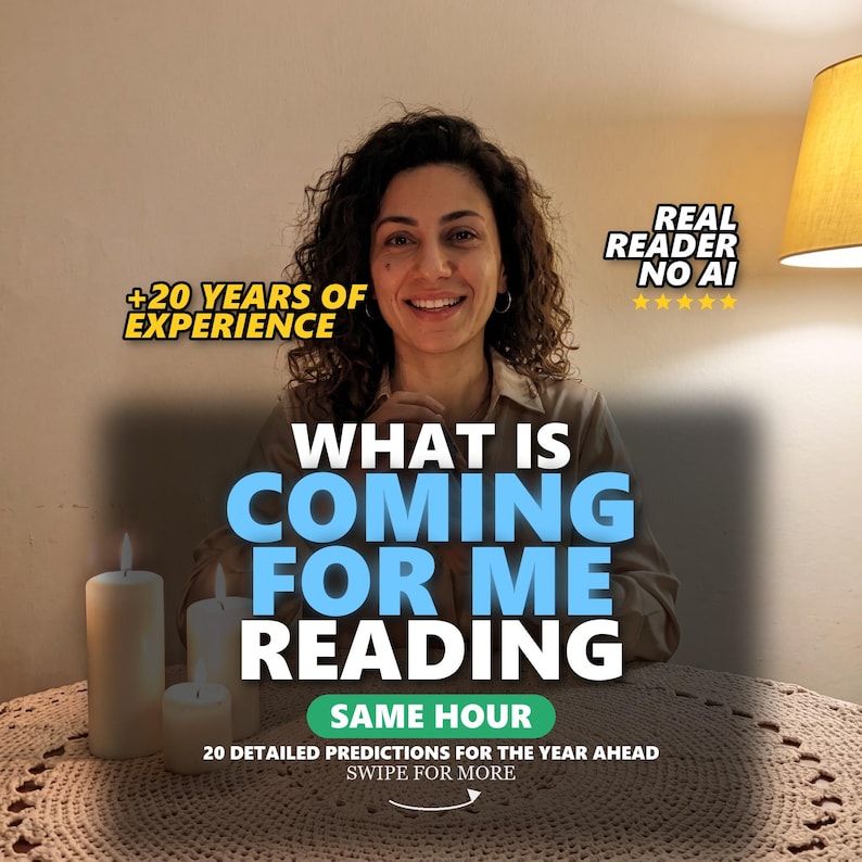 Lectura de lo que me depara el futuro / 20 predicciones detalladas para el próximo año / Amor, carrera y dinero / Lectura psíquica del futuro / Misma hora imagen 1
