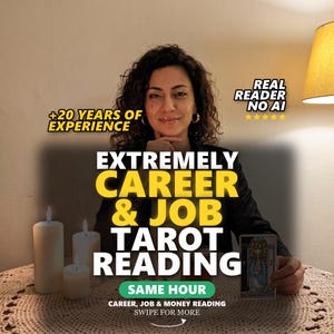 Same hour CAREER & JOB Reading, Honest Tarot Reading, Tarot Career Reading, Career Tarot Card Reading, Medium Career Reading, Money Reading