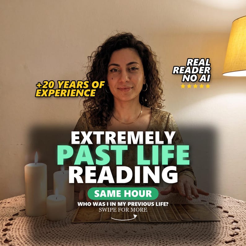 Past Life Reading | Who Was I In My Previous Life? | Detailed Psychic Medium Insight | Personalized Written Reading | Same Hour image 1