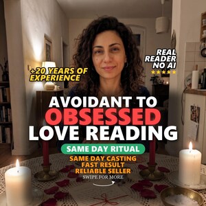 Avoidant to Obsessed Love Ritual, Twin Flame Attraction Reading, Romantic Magnetism Reading, Intense Love Energy Invocation