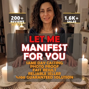 Laat mij voor jou manifesteren: Persoonlijk manifestatieritueel, kaars- en energiewerk voor liefde, geld en succes