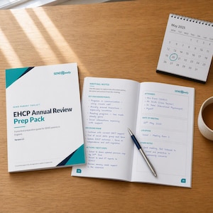 EHCP Annual Review Prep Pack & Organiser | SEND Parent Toolkit England | Checklists, Question Bank and Meeting Templates | Printable PDF