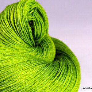 Handpainted yarn - Intensity 150 "AKEBONO"  - 100% Merino light fingering weight