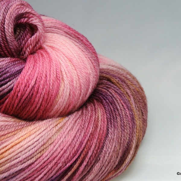 Handpainted yarn - Lightyears LF "Spotlight" -100% merino superwash 3-ply fingering weight