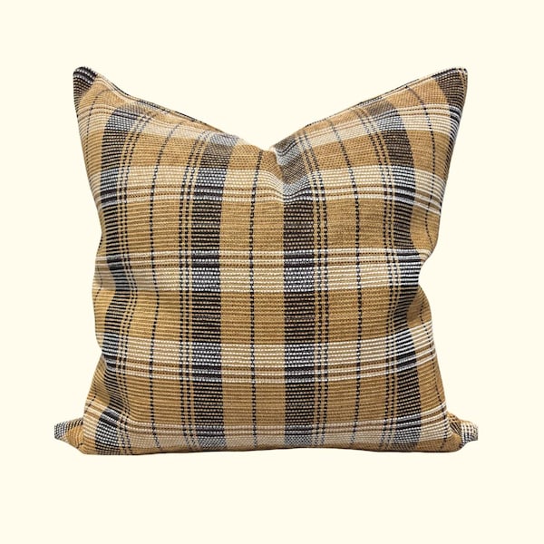 Plaid Pillow Cover