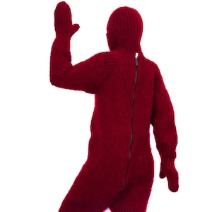 Full body sweater suit top