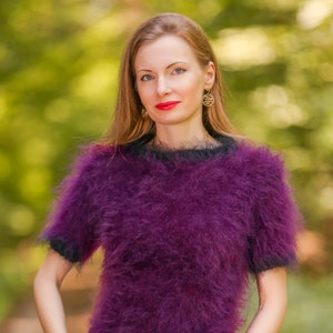 Fur Sleeves Sweater Etsy Australia