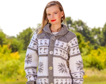 Multicolor wool cardigan by SuperTanya