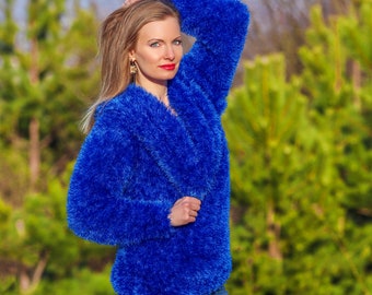 Fuzzy Sweater Fluffy Blouse 