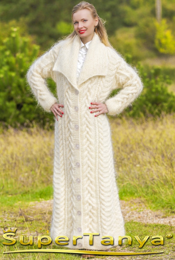 Supreme 2-Tone Mohair Cardigan アイボリー　M Supreme 2-Tone Mohair Cardigan Ivory Men's - SS25 - US