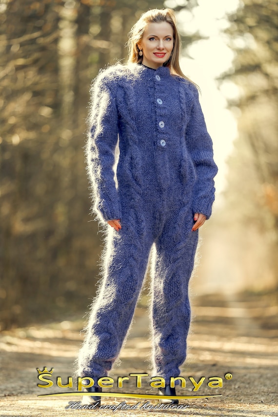 mediam Wool Knit Body Suit ニット Mediam Wool Knit Body Suit Like Pullover・mix - tity