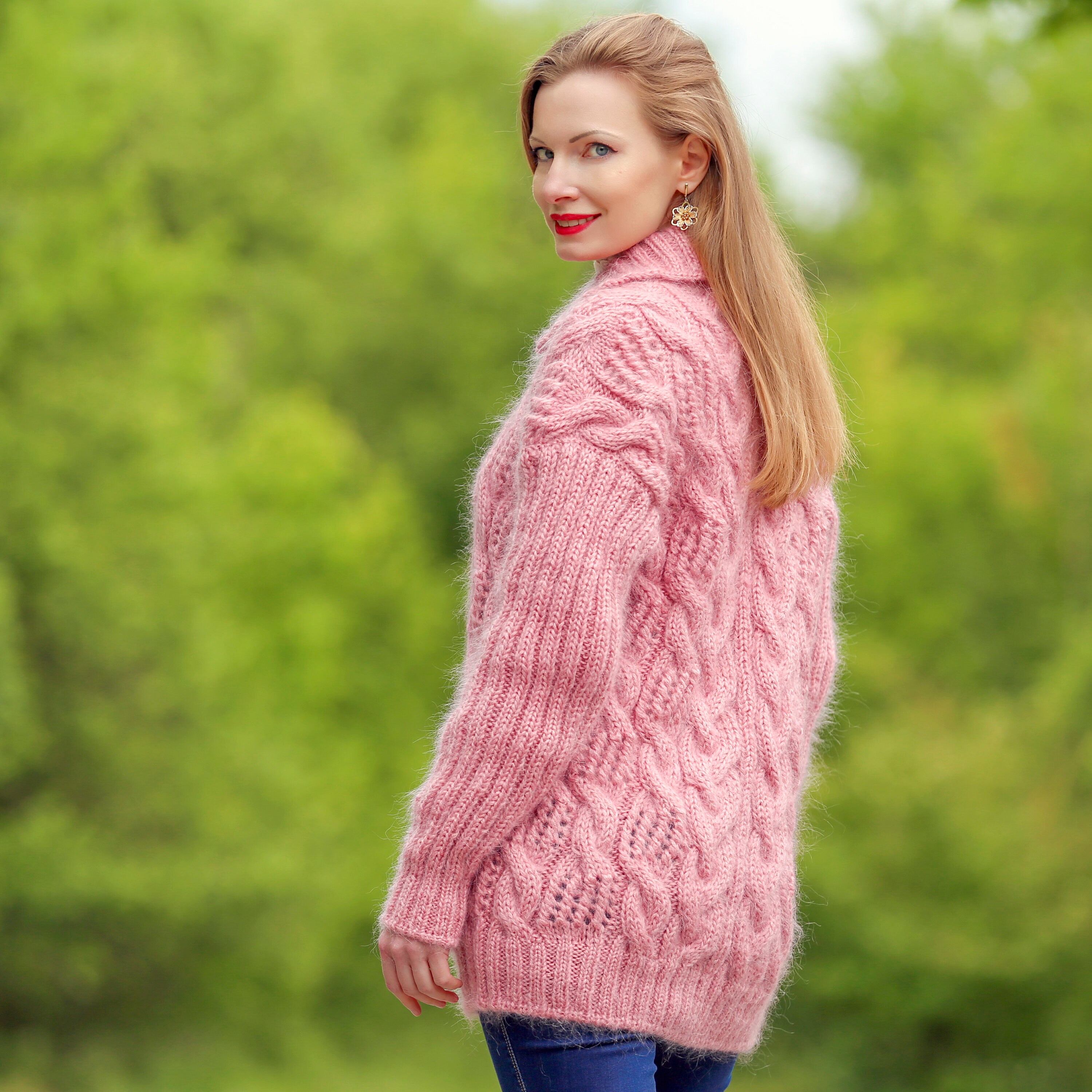 cantateカンタータ Long Hair Mohair Cardigan cantateカンタータ Long Hair Mohair Cardigan
